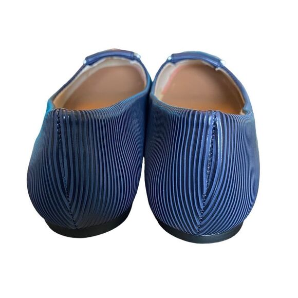 Nautica NWOT Navy Blue  Caravel Sz 8 Slip On Classic Ballet Driving Flats - Picture 5 of 8